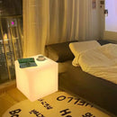 Cube Table Lamp Modern Minimalist Nordic Floor Lamp Ljojo Living Room Bedroom Ins Style
