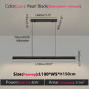 Ljojo LED Chandelier Pendant Lights Dining Kitchen Living Study Modern Home Decor Lamp