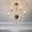 French Luxury Crystal Chandelier Hanging Lamp for Living Room - Ljojo Glass Suspend Lamp