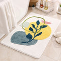 Ljojo Microfiber Non-Slip Kids Bathroom Rug - Water Absorbent, Cute Design