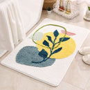 Ljojo Microfiber Non-Slip Kids Bathroom Rug - Water Absorbent, Cute Design