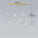 Butterfly LED Wall Lamp Indoor Lighting by Ljojo - Elegant Bedroom Decoration Pendant Light Fixture