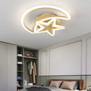 Modern LED Dimmable Ceiling Light Fixture for Living Dining Bedroom by Ljojo