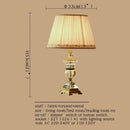 Ljojo Luxury Crystal Table Lamps - Modern, Contemporary Design for Home, Office, or Hotel