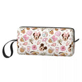 Ljojo Minnie Mouse Makeup Bag Cosmetic Pouch - Cute Cartoon Merch for Girl Woman