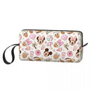 Ljojo Minnie Mouse Makeup Bag Cosmetic Pouch - Cute Cartoon Merch for Girl Woman
