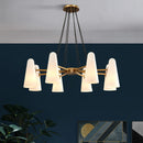 Ljojo Modern Metal LED Pendant Light Luxury Chandelier for Home Decor