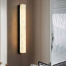 Ljojo Marble Wall Lamp: Designer Natural Copper LED Lighting for Various Rooms