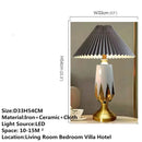 Ljojo Luxury LED Table Lamp for Living Room, Bedroom & Study