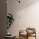 Ljojo Loft Glass Wall Art Light for Home Decor and Living Room