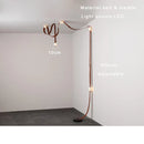 Ljojo Marble Designer Belt Pendant Light: Dimmable Luxury Chandelier