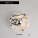 Ljojo Marble Chrome Wall Lamp - Luxury LED Lighting Fixture