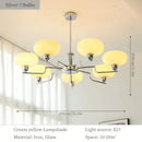 Retro Artistic LED Pendant Light Acrylic Ball for Bedrooms & Living Rooms by Ljojo