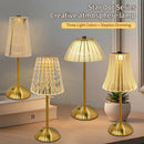 Ljojo LED Desk Lamp Dimmable Touch Sensor Rechargeable Night Light for Bedroom