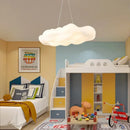 Ljojo Modern Acrylic Cloud Shape Chandelier for Living Room Bedroom Decor