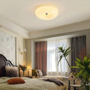Ljojo Franch Cream Glass Ceiling Lamp DownLight for Living Room Bedroom