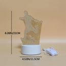 3D Football Night Light USB Sports Decoration Home Desk Lamp by Ljojo