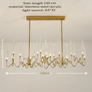 Crystal Candlestick Pendant Lamp Bubble Design for Home Decoration - Ljojo