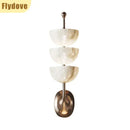 Ljojo Marble Bedroom Wall Lamp for Hotel, Living Room, Study - Designer's Custom Lighting