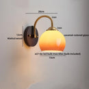 Ljojo LED Glass Wall Lamp for Kitchen, Bathroom & Stair Lighting
