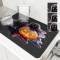 Halloween Pumpkin Head Ghost Absorbent Drying Mat by Ljojo