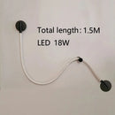 LED Ceiling Chandelier: Braided Hose Lamp for Living Room. Nordic Style Home Decor by Ljojo.