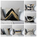 Gray Geometric Style Pillow Cover for Home Decor - Ljojo