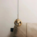 Adjustable LED Circular Pendant Light Stretchable Hanging Lamp - Modern Bedroom Lighting by Ljojo