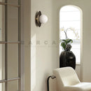 Ljojo Luxury Yunshi Stone Wall Lamp Copper Marble Sconce LED Light