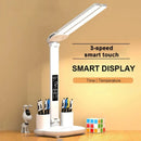 LED Table Lamp USB Chargeable Dimmable Reading Night Light, Foldable 180 Rotate - Ljojo