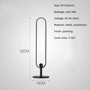 LED Floor Lamp Black Aluminum Modern Rectangular Bedroom Living Room Lighting Ljojo