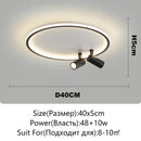 Ljojo LED Ceiling Light: Modern Spotlight Chandelier for Home Lighting in Living Room