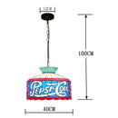 40CM Pepsi Cola Pendant Light for Restaurants | Unique Beverage Brand Lighting Fixture by Ljojo