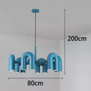 Ljojo LED Pendant Chandeliers for Modern Home Decor Staircase Lighting