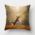 Dog Pattern Cushion Cover for Home Decor by Ljojo