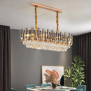 Modern Luxury Crystal Chandelier - Elegant Pendant Light Fixture by Ljojo