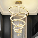 Ljojo Luxury Crystal Chandelier | Modern Dining Room Pendant Light Fixture