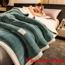 Ljojo 3-Layer Coral Fleece Winter Blanket - Warmth Quilt for Cozy Comfort
