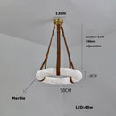 Ljojo Minimalist Marble Pendant Light for Living & Dining Room