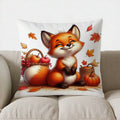 Cute Hedgehog Throw Pillow Cover for Sofa, Bedroom, Car - Ljojo Brand