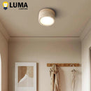 Wabi Sabi Yellow Travertine LED Ceiling Light for Home Decor by Ljojo