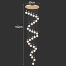 Ljojo LED Pendant Chandelier Light for Dining Room - Modern Hanging Indoor Lighting Home Decor