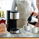Ljojo Metallic Pattern Coffee Mat: Quick Kitchen Drying Mat for Draining Dishes & Utensils