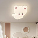Ljojo LED Children's Room Ceiling Light: Cute Cartoon Bear Koala Baby Room Art Decoration