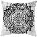 Ljojo Mandala Print Square Pillowcase - Home Decor Cushion Cover