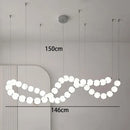 Modern LED Pendant Light for Living Dining Kitchen Chandelier by Ljojo - Minimalist Home Decor Fixtures