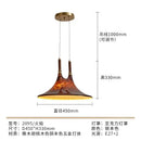 French Medieval Painted Chandelier Indoor Lighting Fixture for Restaurants, Bedrooms, Living Room - Ljojo