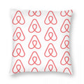 Ljojo Logo Pillowcase - Printed Polyester Zip Bed Cushion Cover