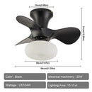 Ceiling Fan with Remote Control and LED Light for Home, Bedroom, Living Room, Kitchen - Ljojo