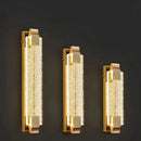 Ljojo Crystal Bubble Wall Light Modern LED Fixture for Bedroom Living Room Home Decor